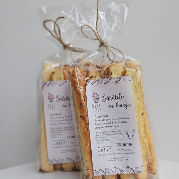 Saratele cu branza si chimen / masline 200g