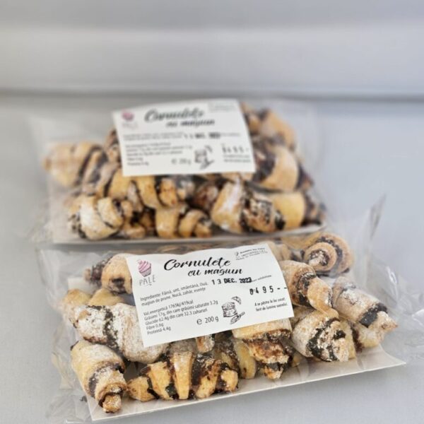 Cornulete cu magiun/rahat 200g